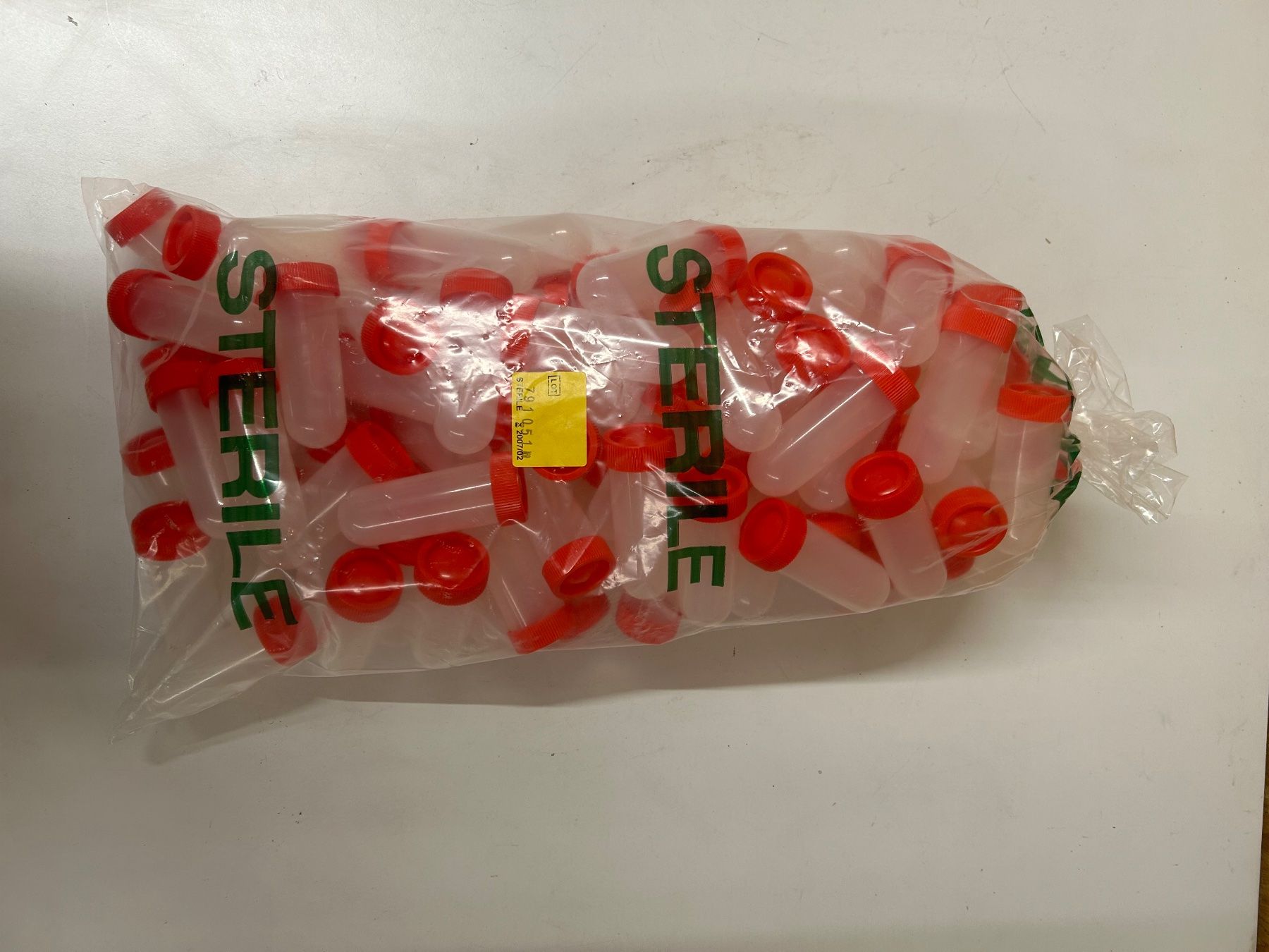 100 stk Rundbodenzentrifugenröhrchen Reagenzgläser tubes