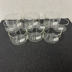 10x  Kristalisationsschalen Schott Duran Glas