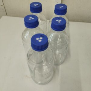 1x5 Schottflaschen mit Drehverschluss 1000 ml