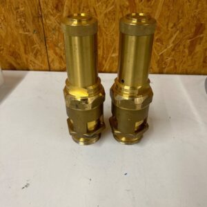 2x Cryogen Entlastungsventil Messing