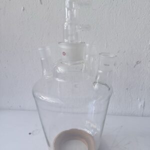 3 L Sulfierkolben / 4-Hals-Reaktionskolben