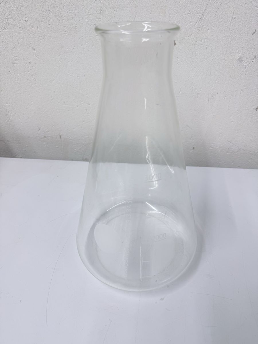 Erlenmeyerkolben Glas 3000ml