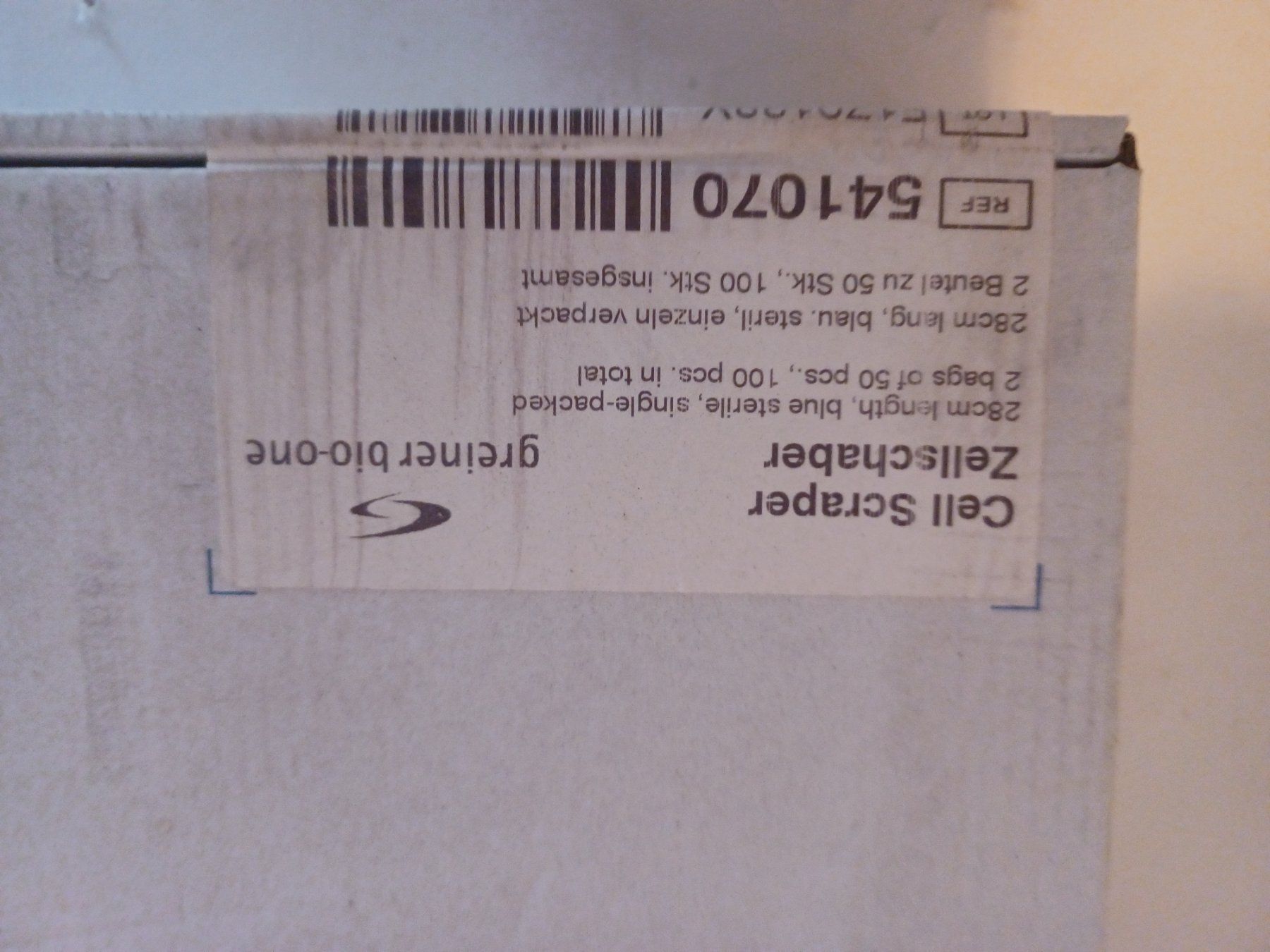 GBO Greiner Bio-one Zellschaber Cell scraper