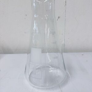 Glas Kolben 2000ml Laborglas Erlenmeyerkolben Boro 3.3