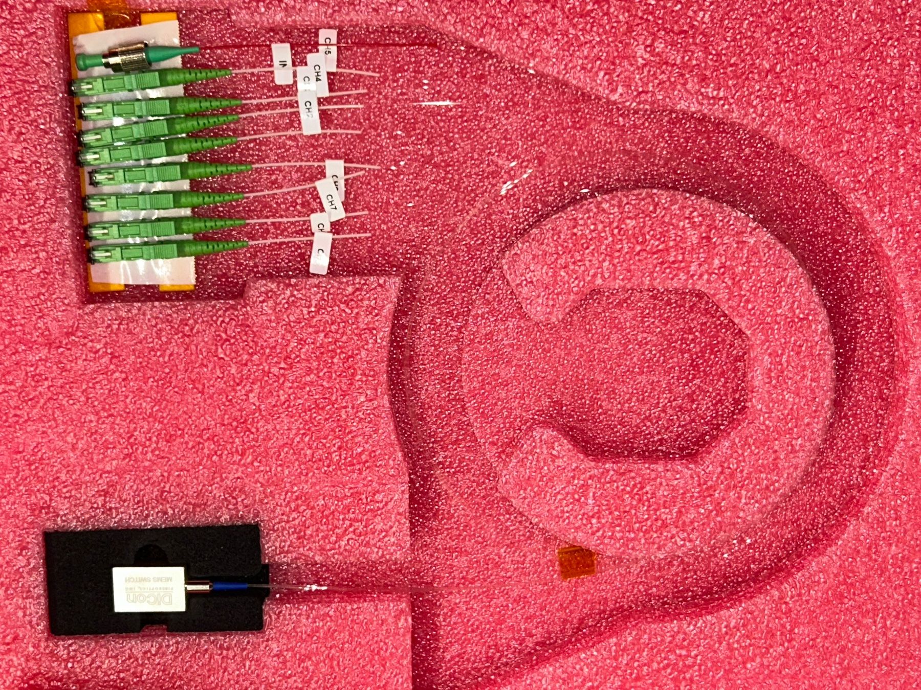 Glasfaser Switch 1x8 MEMS OPTICAL Switch