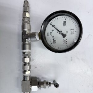 Hochdruck-Manometer-Einheit WIKA – bis 400 bar – Edelstahl