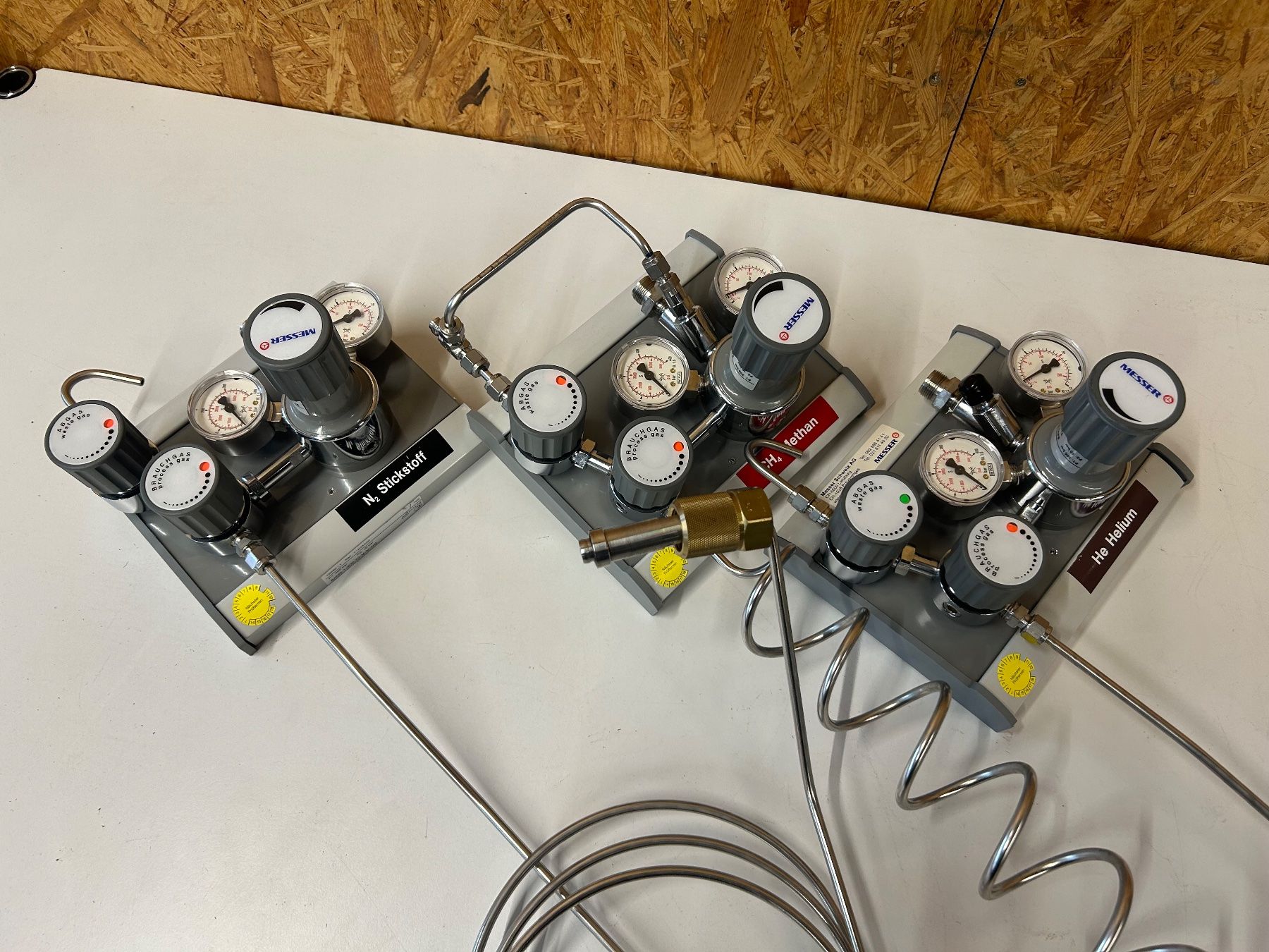 Lot Gas Entspannungstationen Labor
