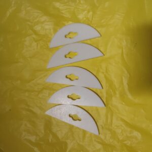 Neu 5x KPG Rührblätter PTFE Labor Laborrührer