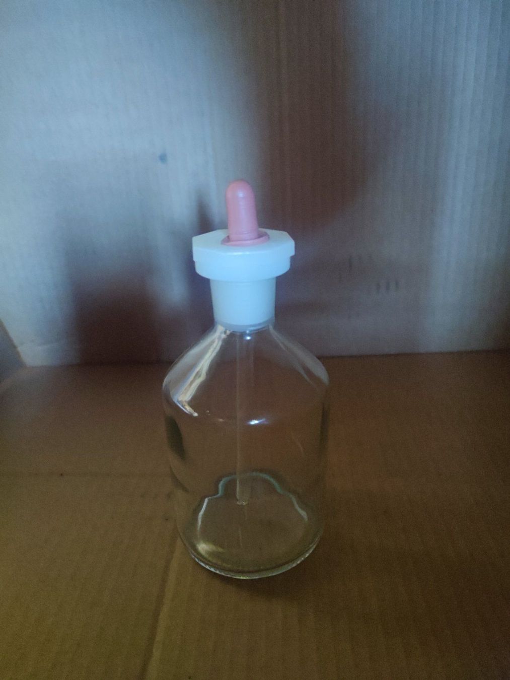Neu Pipetten Flasche 250ml Steilbrustflasche mit NS