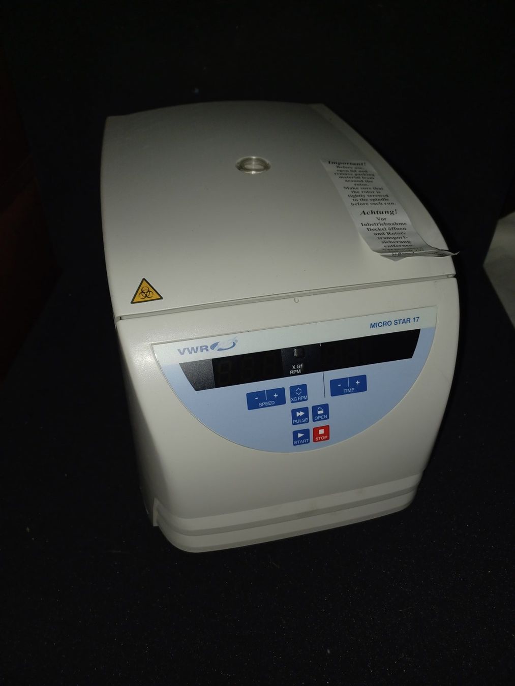 Neu ungebraucht Zentrifuge Microstar 17