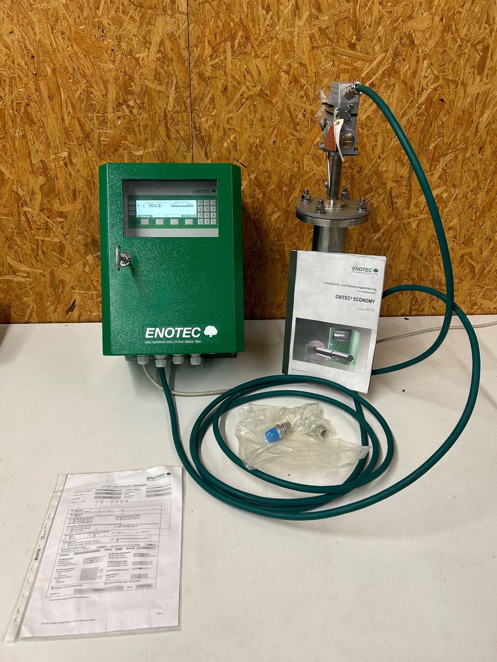 Oxitec Economy Rauchgas O2 Analysator