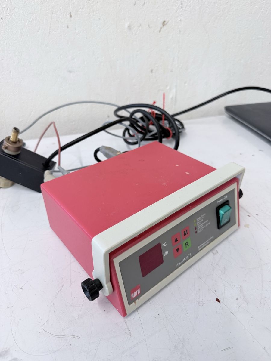 ROTH Aquastop II und Magnetventil Pt100 Flowmeter