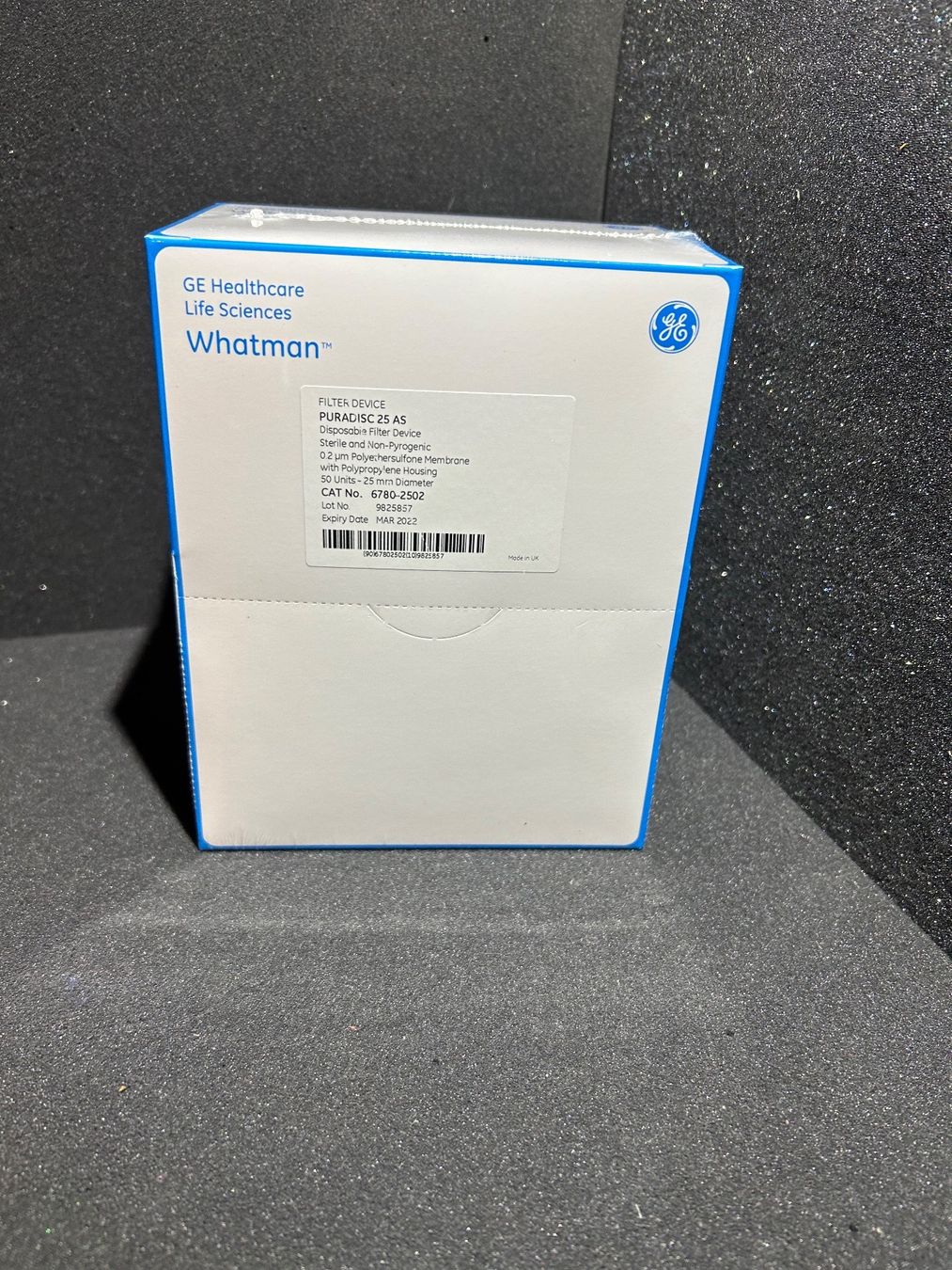 Spritzenvorsatzfilter, Puradisc GE Whatman
