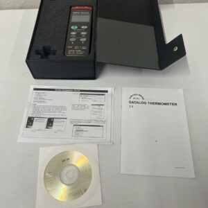 TECPEL 318 Datalogger Thermometer mit 5 Sensoren, neuwertig